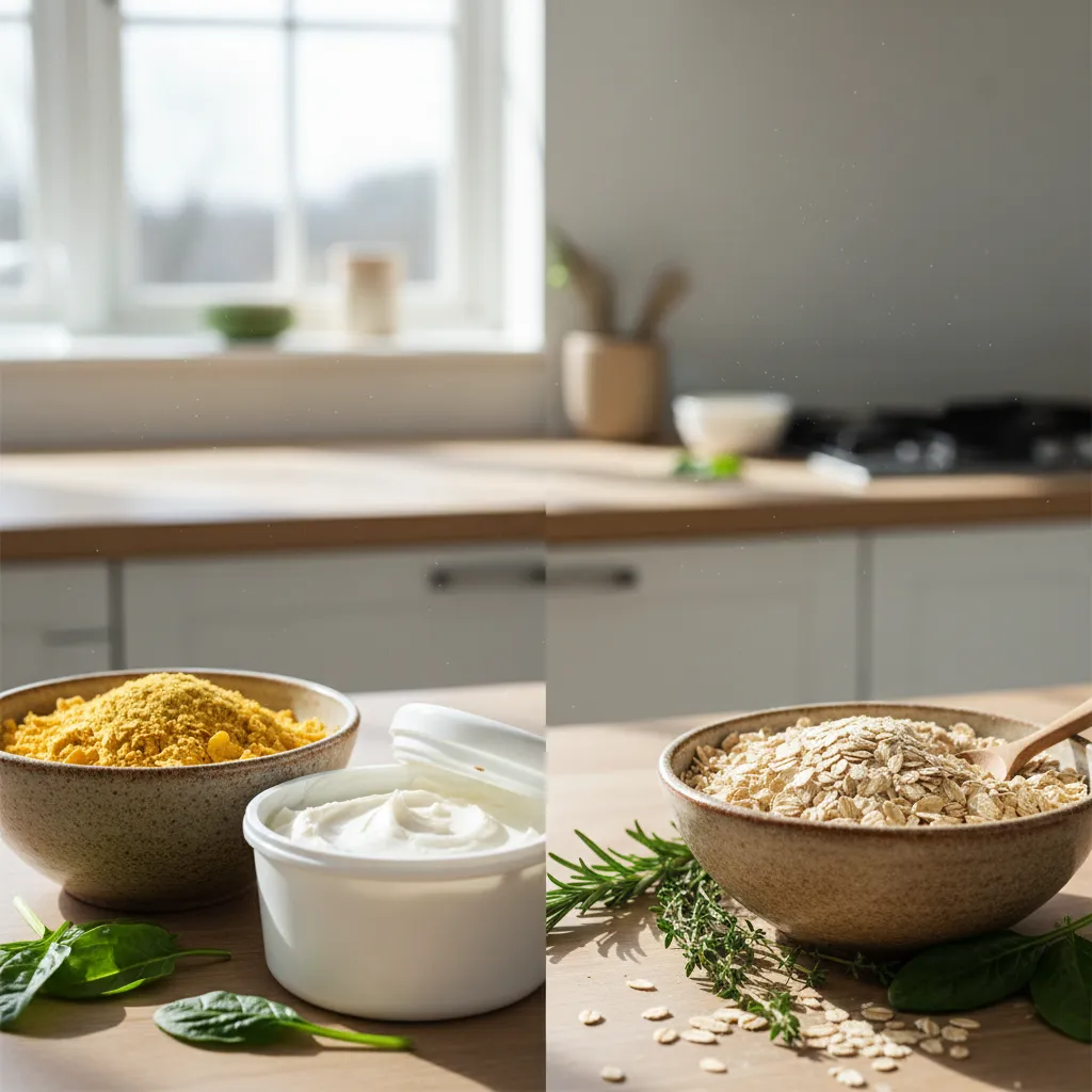 Dairy free and gluten free ingredient substitutions for oat bites