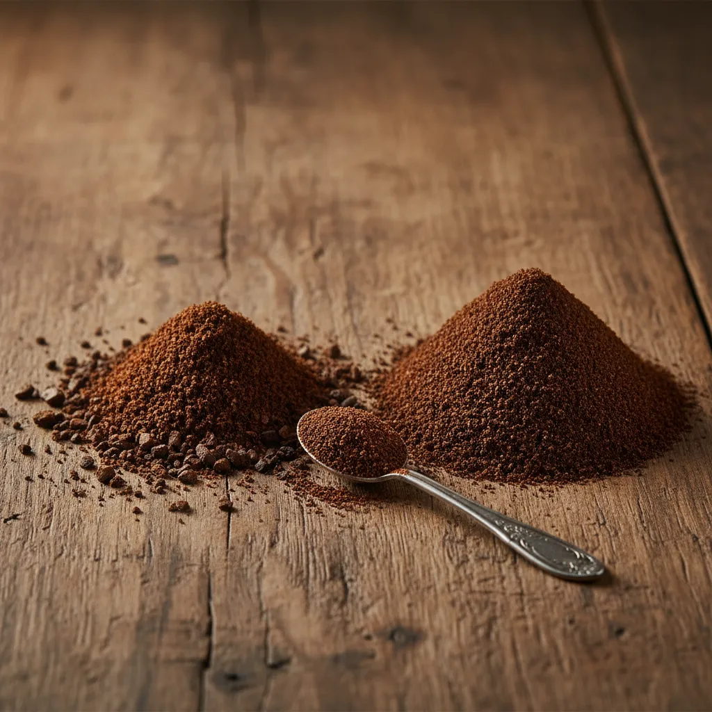 Coarse versus fine coffee grounds comparison for cold brew troubleshooting