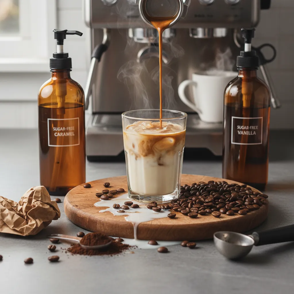 Ingredients for making a sugar free Blondie copycat recipe